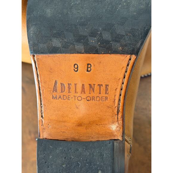 Adelante Leather Handmade to Order Boot US Womens 9B #0134C Guatamala - Picture 5 of 11